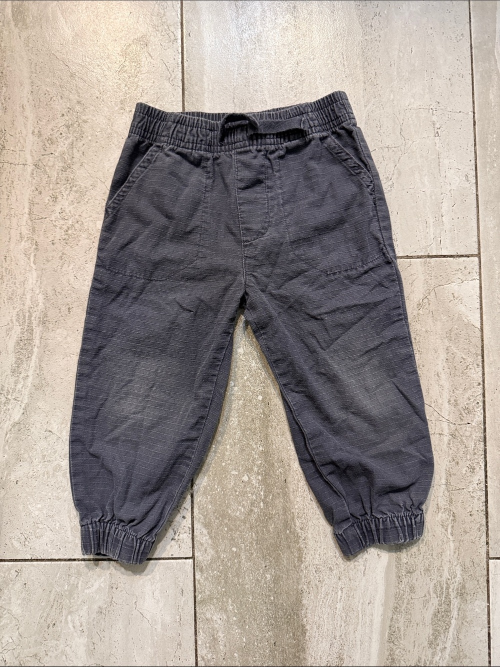 Garanimals Dark Gray Elastic-Waist Jogger Pants
